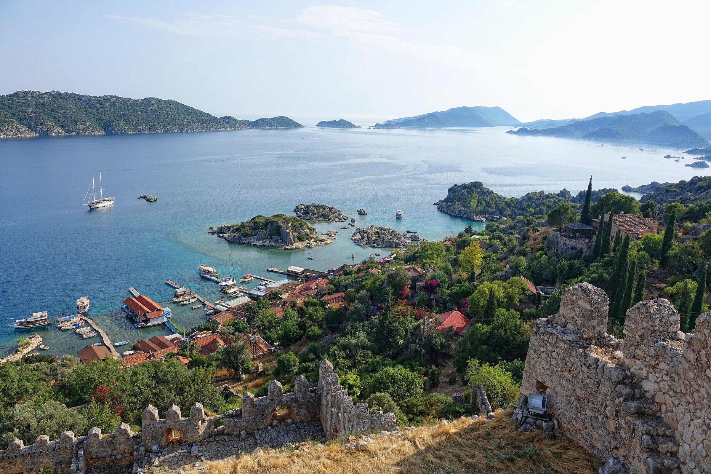 Kekova adası ve Kaleköy